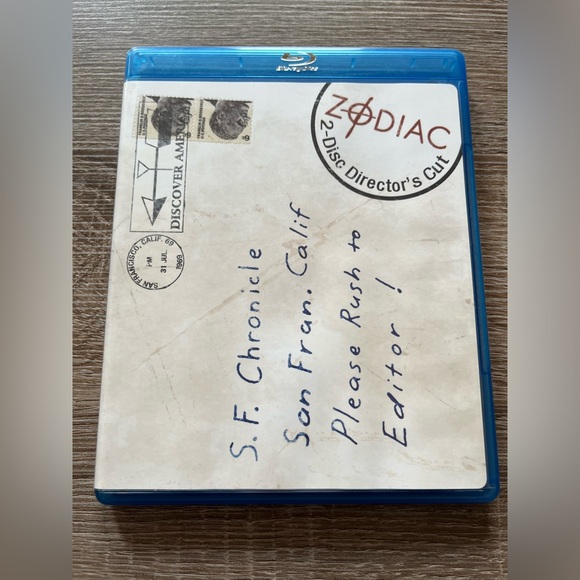 📀 3/$15 or 4/$20 📀 Zodiac Bluray - Picture 1 of 3